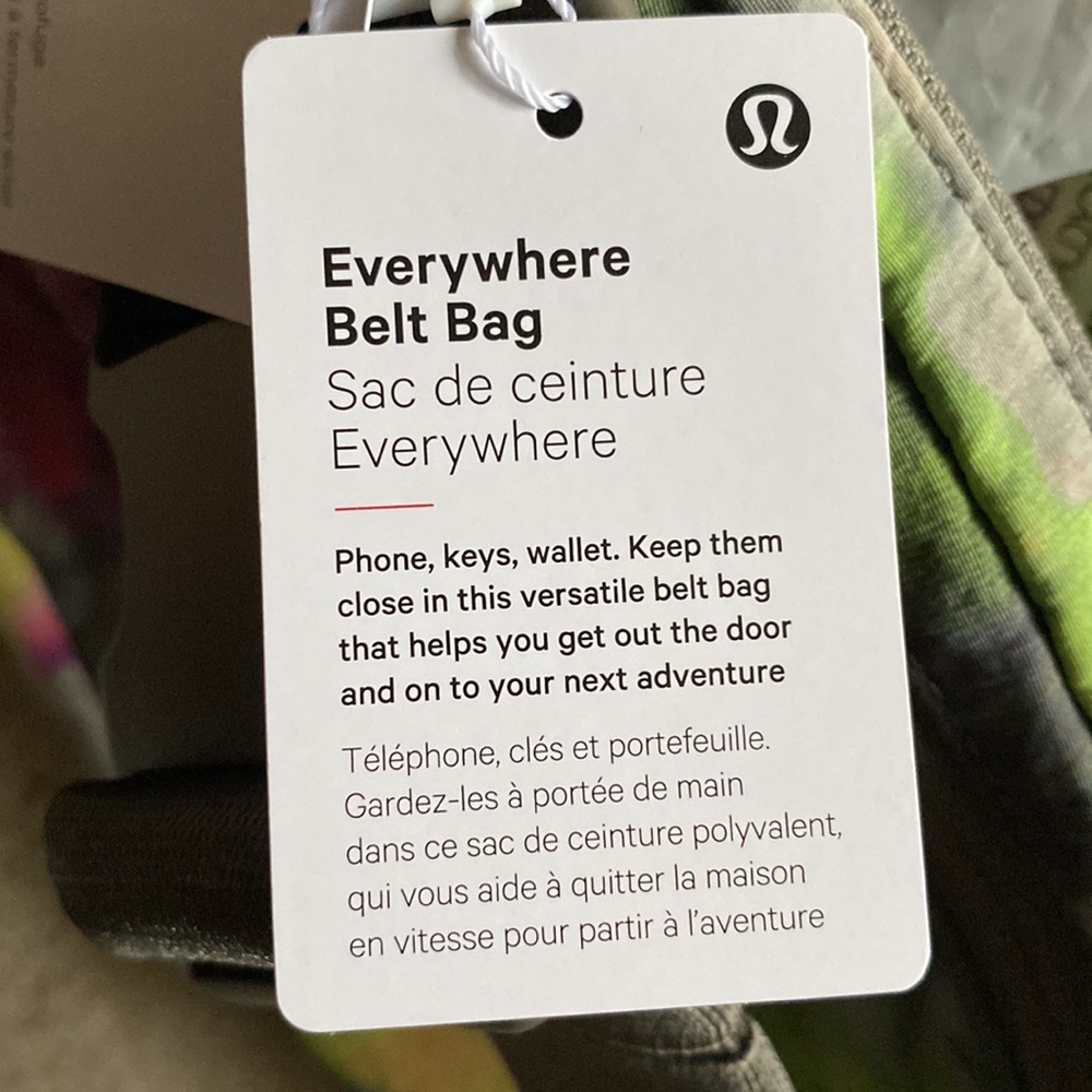 NEW Lululemon tie dye everywhere belt bag - Picture 14 of 14